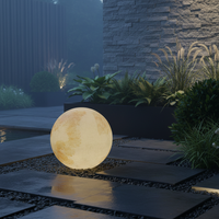 Матово външно абажурно кълбо MOONGLOW 40CM