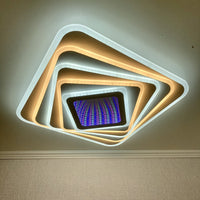 LED осветително тяло LEVELS 3D RGB Square Еквивалент 800W Дистанционно