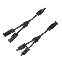 КОМПЛЕКТ конектор сплитер MC4 мъжки-женски 1500V/30A DC