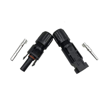 КОМПЛЕКТ конектор MC4 мъжки-женски за соларен проводник 5-6MMP 1000V/30A DC