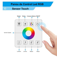 Контролер RGB 5-24V 30A с TOUCH панел Бял