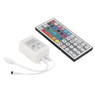 RGB контролер 6A 12V дистанционно 44 бутона IR