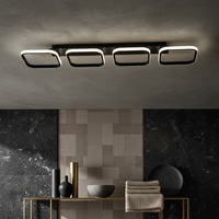 LED осветително тяло за таван KOVO Squares, еквивалент 300W, с дистанционно
