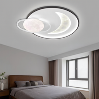 LED осветително тяло Half Moon с дистанционно, еквивалент 600W