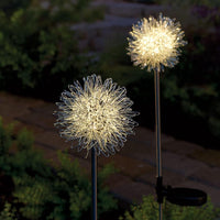 Соларен градински стълб Декорация DANDELION 73CM