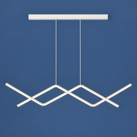 LED осветително тяло 56W висящо ALBA LINES еквивалент 300W