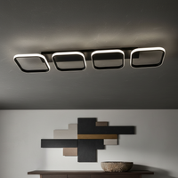LED осветително тяло за таван KOVO Squares, еквивалент 300W, с дистанционно