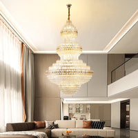 Полилей кристал LUXURY Golden 230cm -P5218