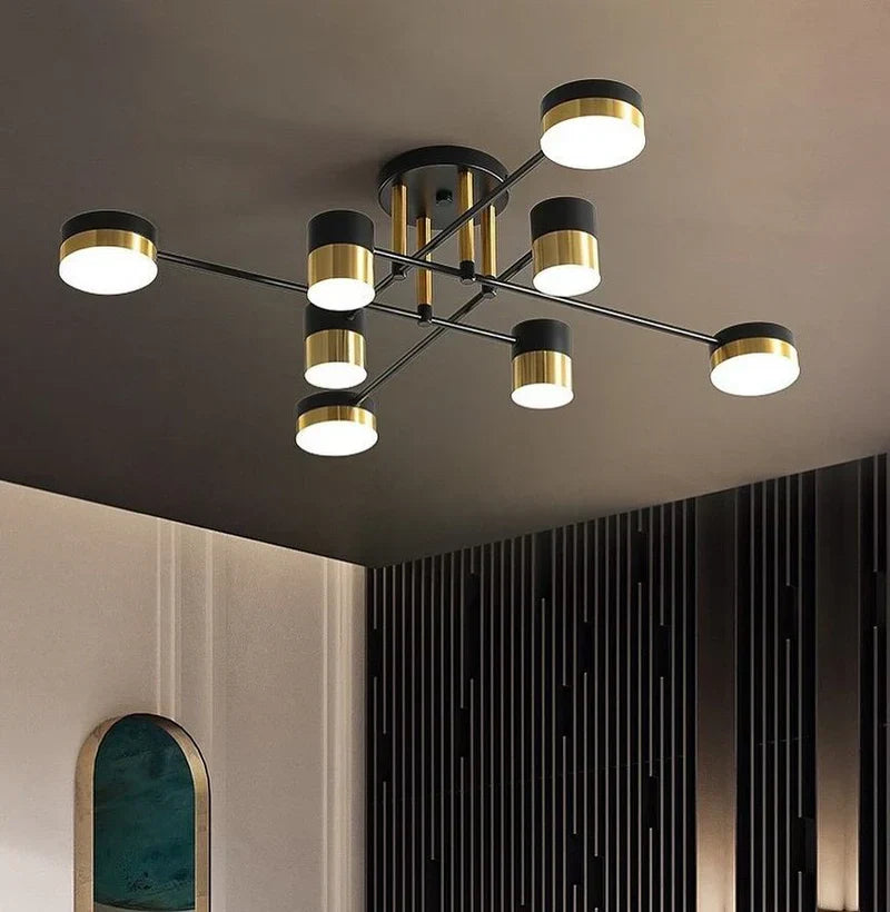 LED осветително тяло Nordic Style Darko Grande еквивалент 600W с дистанционно