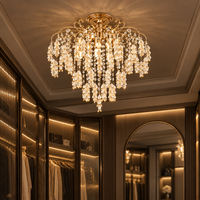 Кристален полилей MONCELO Gold ⌀50cm