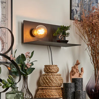 Аплик за стена CIGLIE EGLO 1xE27 с USB зареждане