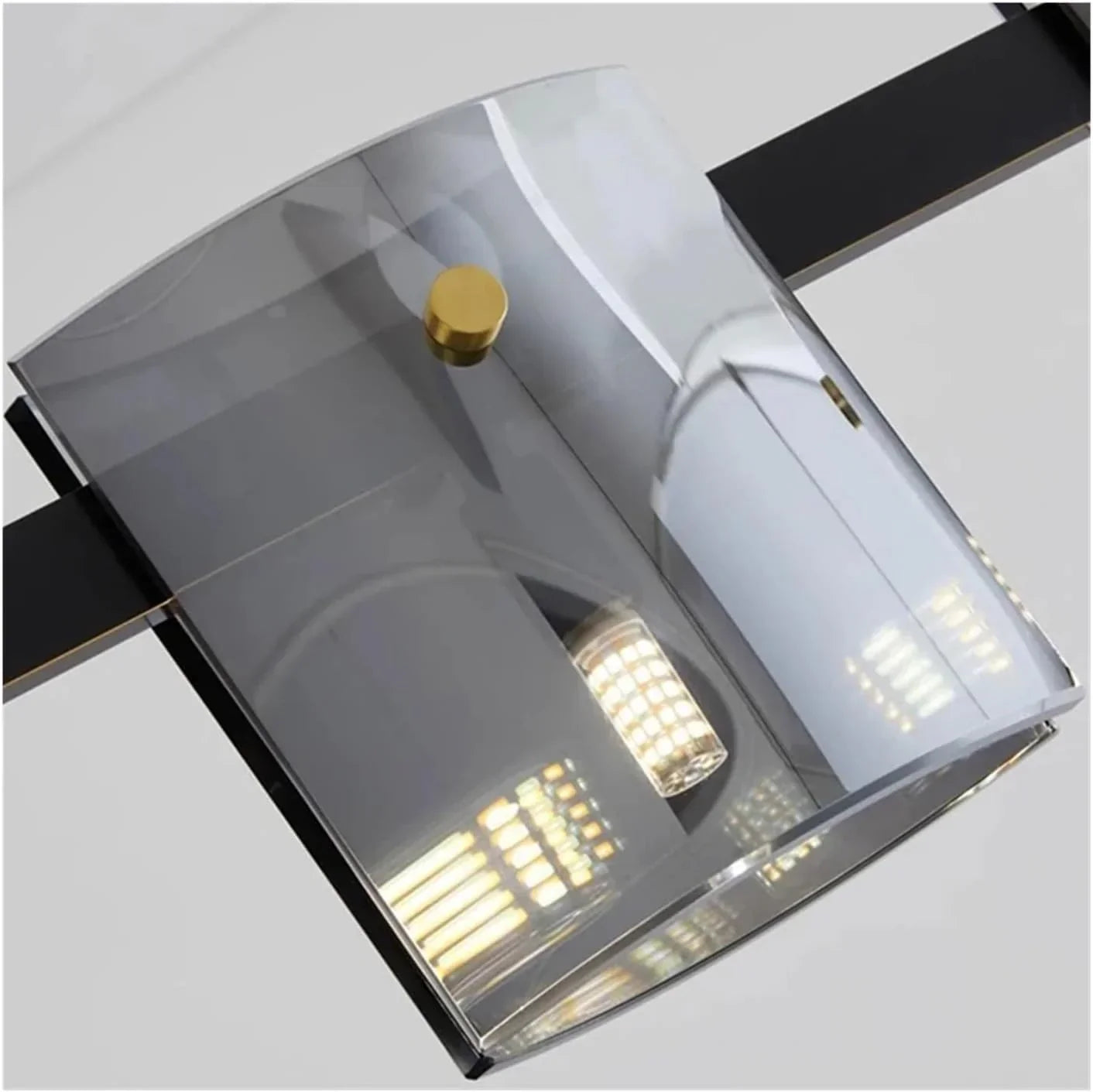 LED осветително тяло тип пендел Faye Black, еквивалент 250W