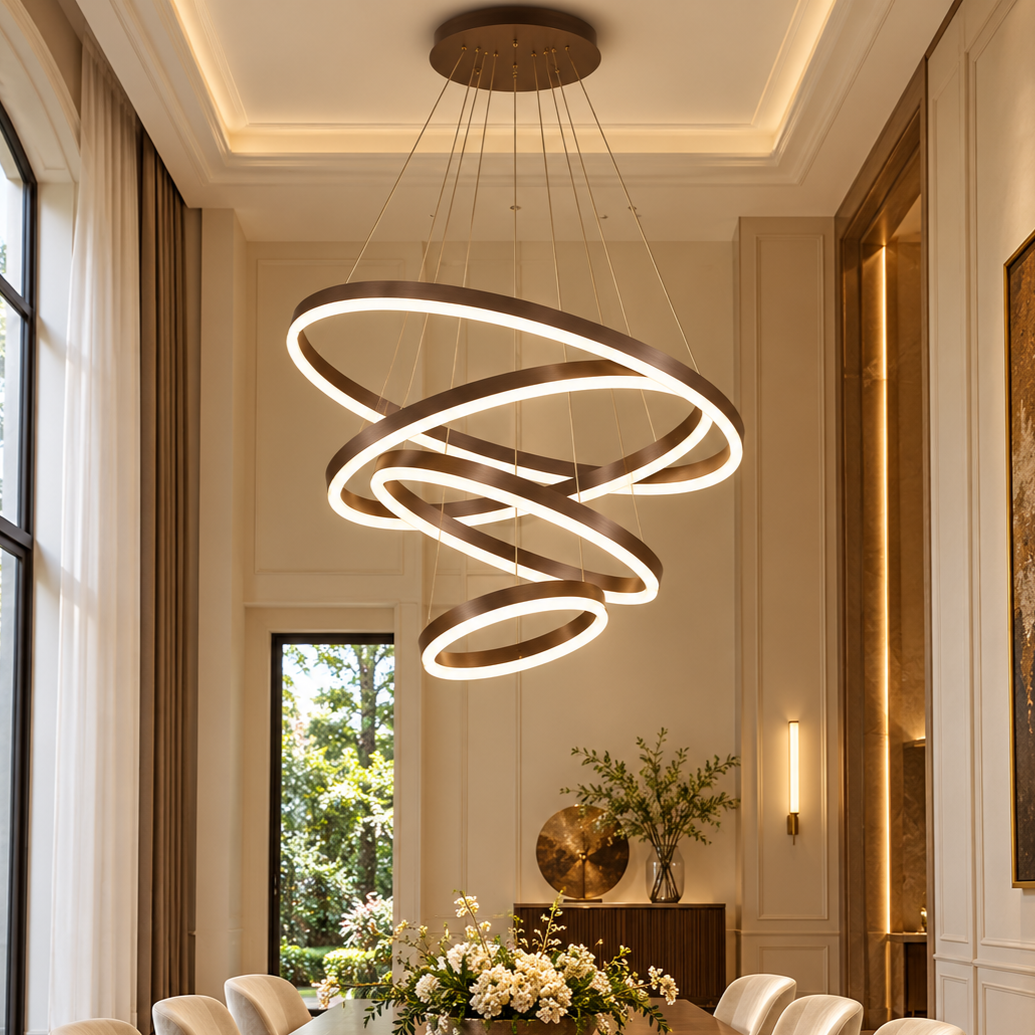 LED осветително тяло 288W WONDERLAND Brown 4 сегмента еквивалент 1000W