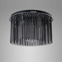 Полилей аплик от кристал Luxury Black Beauty