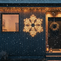 Декоративна LED Снежинка Starfell 60x60cm IP44