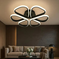 LED осветително тяло ISCHIA BLACK еквивалент 400W с дистанционно