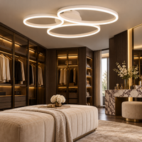 LED осветително тяло за таван DIVI White, еквивалент 430W, с дистанционно