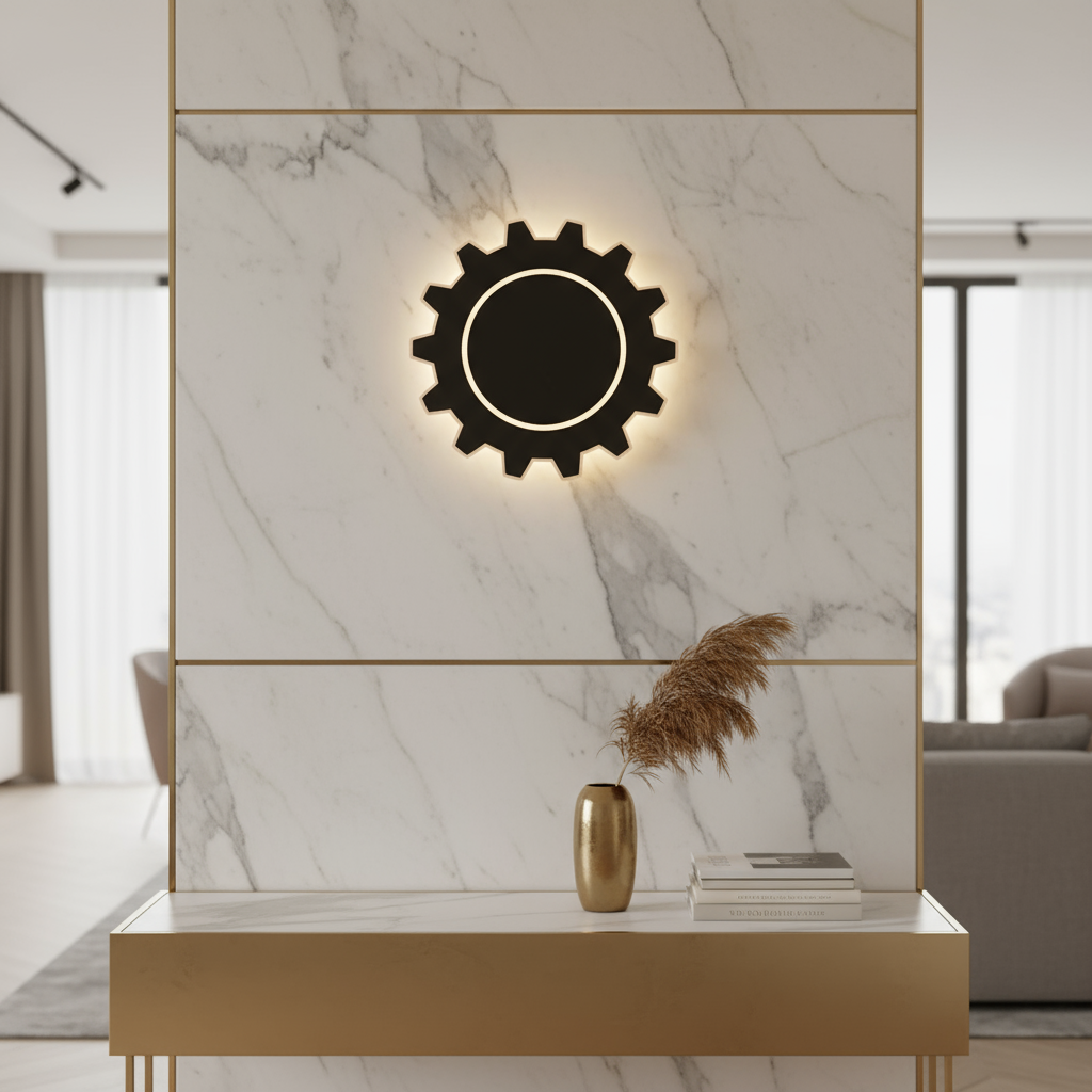 LED аплик 8W RUVIN Black еквивалент 80W