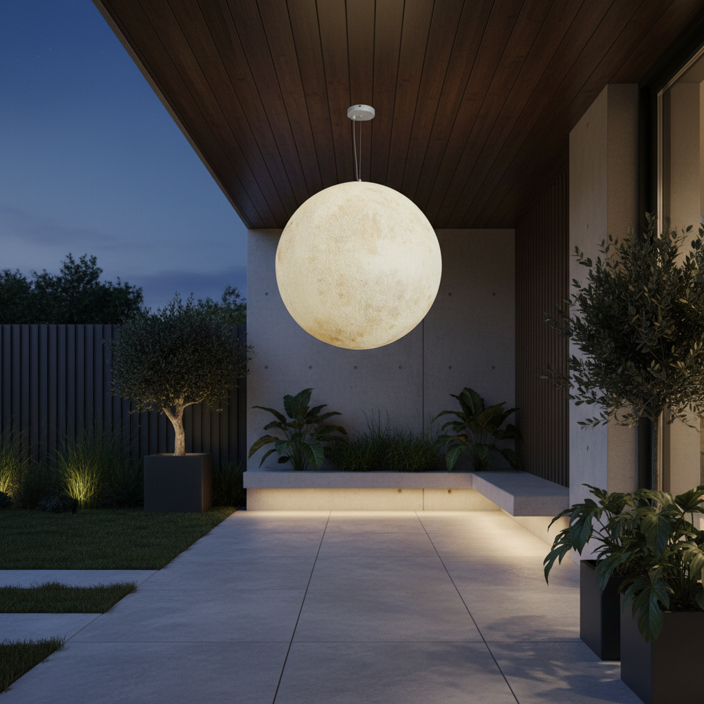 Висящ фенер глобус MOONGLOW 60CM