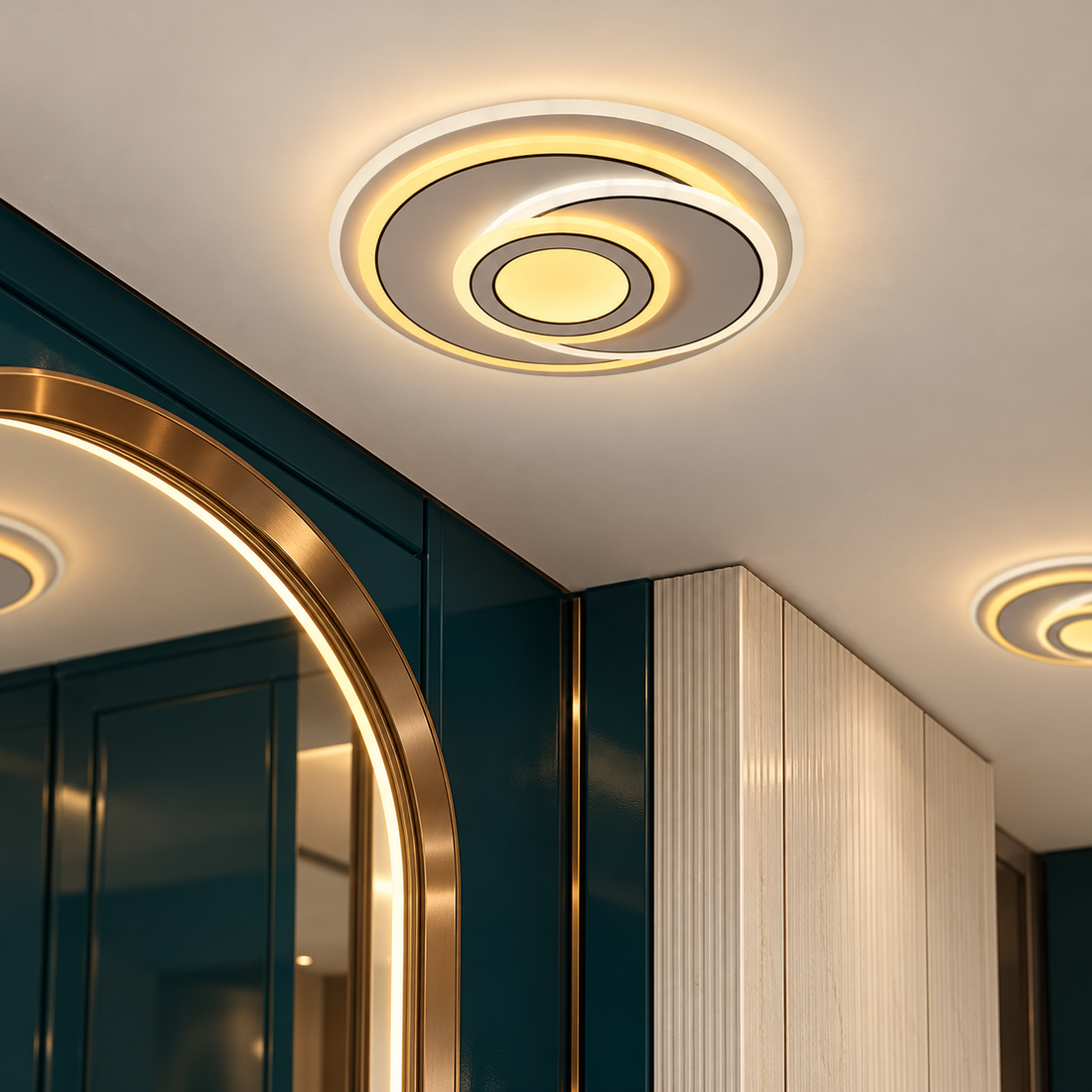 LED осветително тяло 76W Mini LARA кръгло еквивалент 250W
