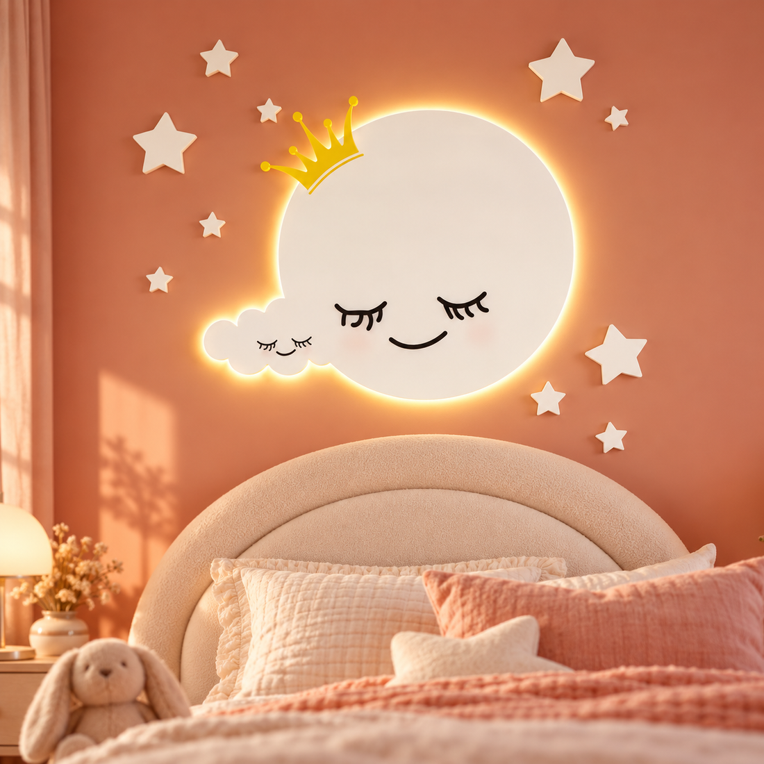 LED аплик 80W Dreamy Moon с дистанционно 5319