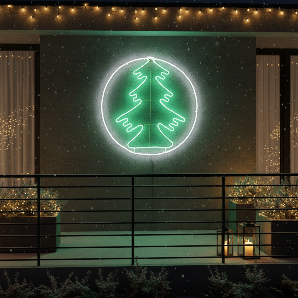 Декоративно LED дръвче Starfell 35W 60x60cm IP44