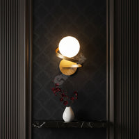 Аплик Абажур LINO 1xE27 Gold