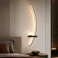 LED аплик CUERBO Black еквивалент 350W
