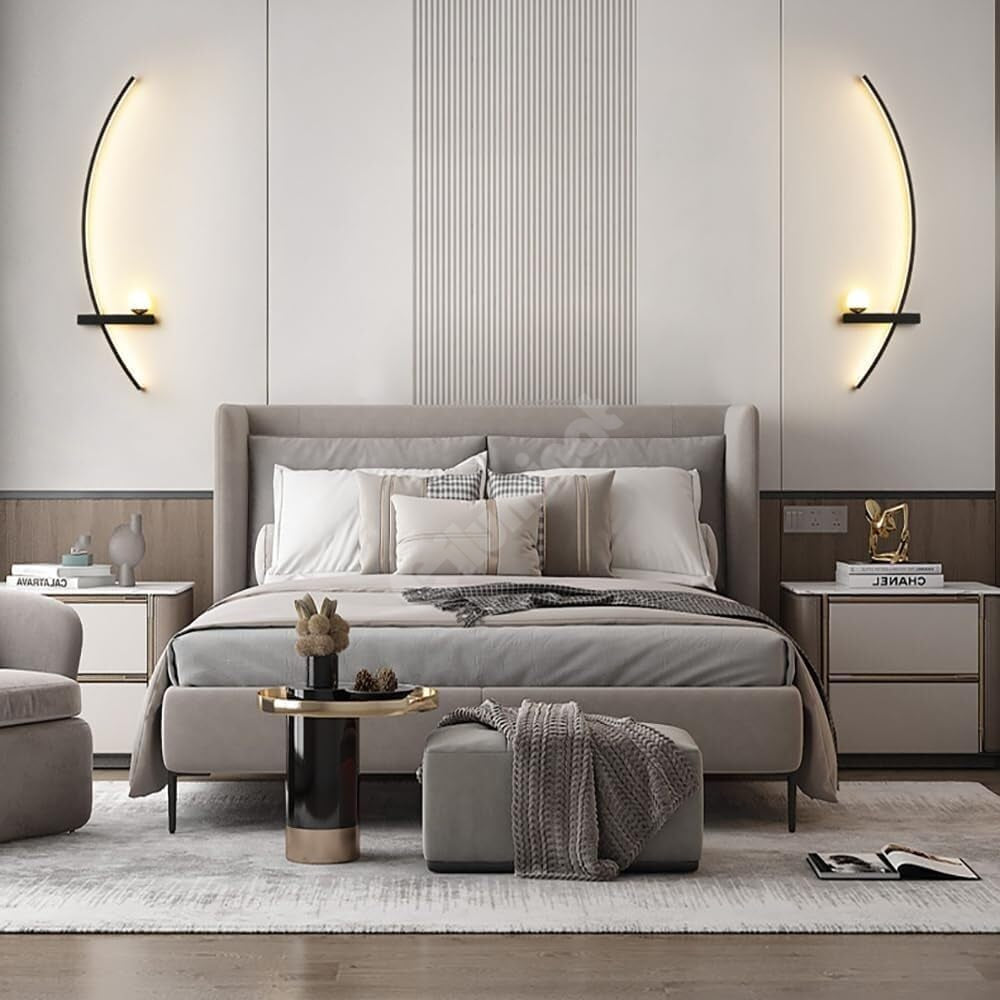 LED аплик CUERBO Black еквивалент 350W