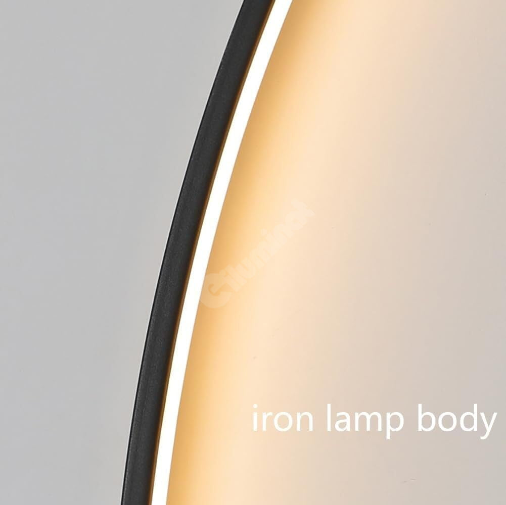 LED аплик CUERBO Black еквивалент 350W