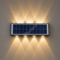 Соларен външен LED аплик Trio 8W