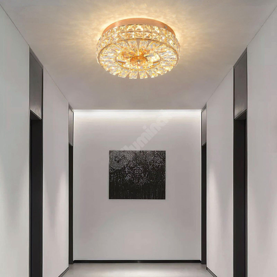 Aplica Led Gold Sparkle Echivalent 200W Lighting Fixtures