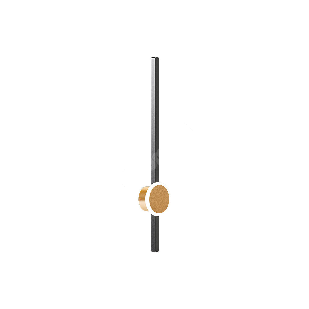 LED Аплик PENDOLO Black & Gold 70CM Ekвивалент 00W