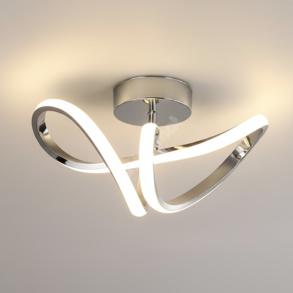Аплик LED Serpent Silver Еквивалент 200W