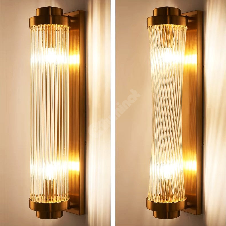 Aplica Perete Luxury Glass Gold Reglabila AURIE / CRISTAL / APLICA PERETE Wall Light Fixtures