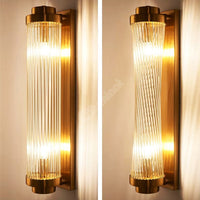 Aplica Perete Luxury Glass Gold Reglabila AURIE / CRISTAL / APLICA PERETE Wall Light Fixtures