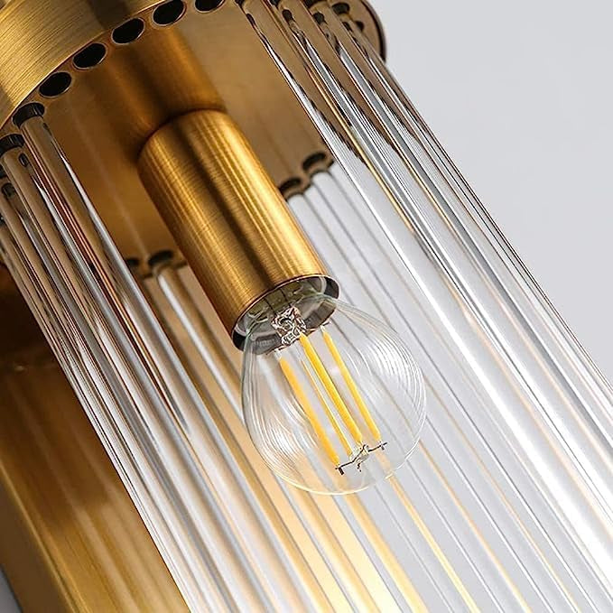 Aplica Perete Luxury Glass Gold Reglabila AURIE / CRISTAL / APLICA PERETE Wall Light Fixtures