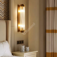Aplica Perete Luxury Glass Gold Reglabila AURIE / CRISTAL / APLICA PERETE Wall Light Fixtures