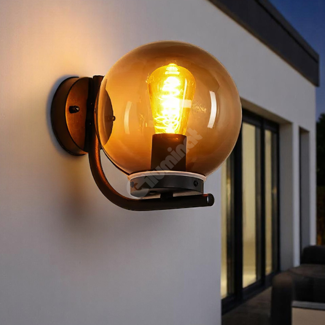 Aplica TAVERNA 1xE27 IP44 99586 APLICA PERETE / NEAGRA Lighting Fixtures