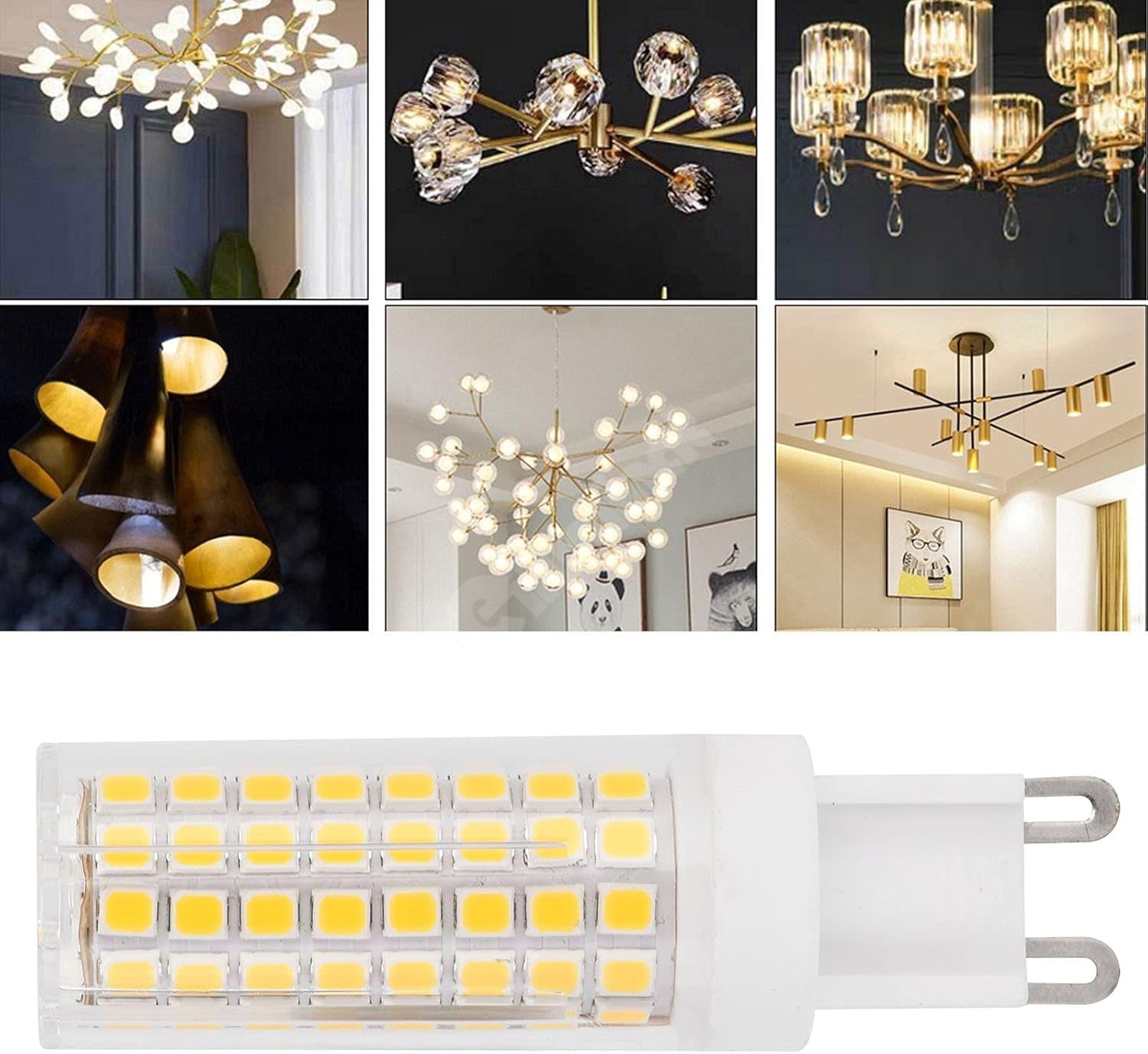 LED крушка G9 12W еквивалент 90W керамика