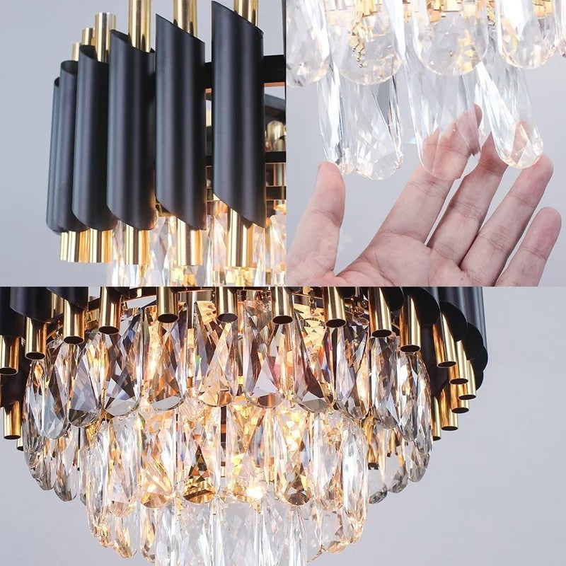 Candelabru Cristal Black Panther 500Mm Chandeliers Crystal