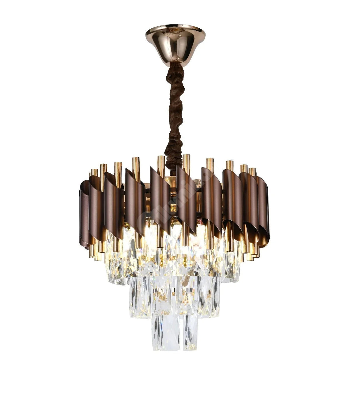 Candelabru Cristal RFAN 3xE27 S9001/300KF + FGD AURIE / CRISTAL / 30CM Chandeliers Crystal