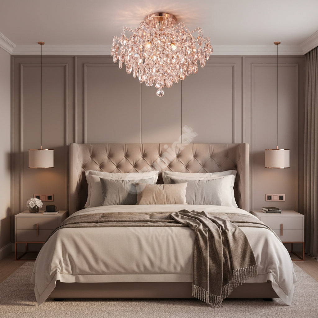 Candelabru Cristal PARIS GOLD