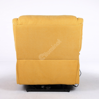 Fotoliu cu Masaj și Încălzire Recliner Electric Galben FOTOLIU CU MASAJ/RECLINER/INCALZIRE / GALBEN Chairs