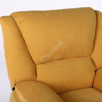 Fotoliu cu Masaj și Încălzire Recliner Electric Galben FOTOLIU CU MASAJ/RECLINER/INCALZIRE / GALBEN Chairs