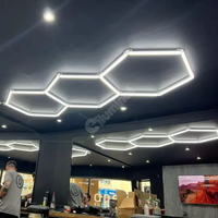 Plafoniera Led Tip Hexagon 98X244Cm 160W Echivalent 1500W Honeycomb Lights