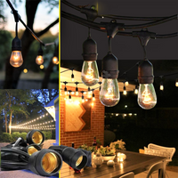 Kit Complet Ghirlanda Luminoasa 10M / 15Xe27 Interconectabil Becuri Incluse Home & Garden