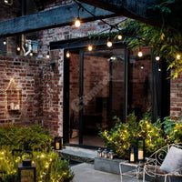Kit Complet Ghirlanda Luminoasa 10M / 15Xe27 Interconectabil Becuri Incluse Home & Garden