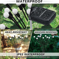 Lampa Led Solara Fireflys - Set 2 Buc Landscape Pathway Lighting