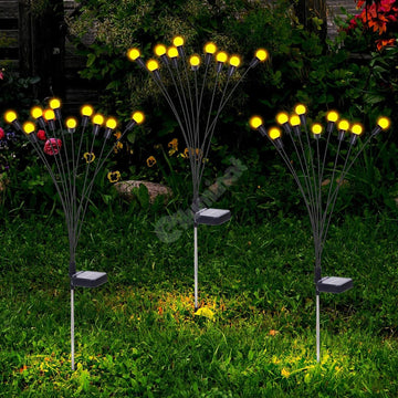 Lampa Led Solara Fireflys - Set 2 Buc Landscape Pathway Lighting